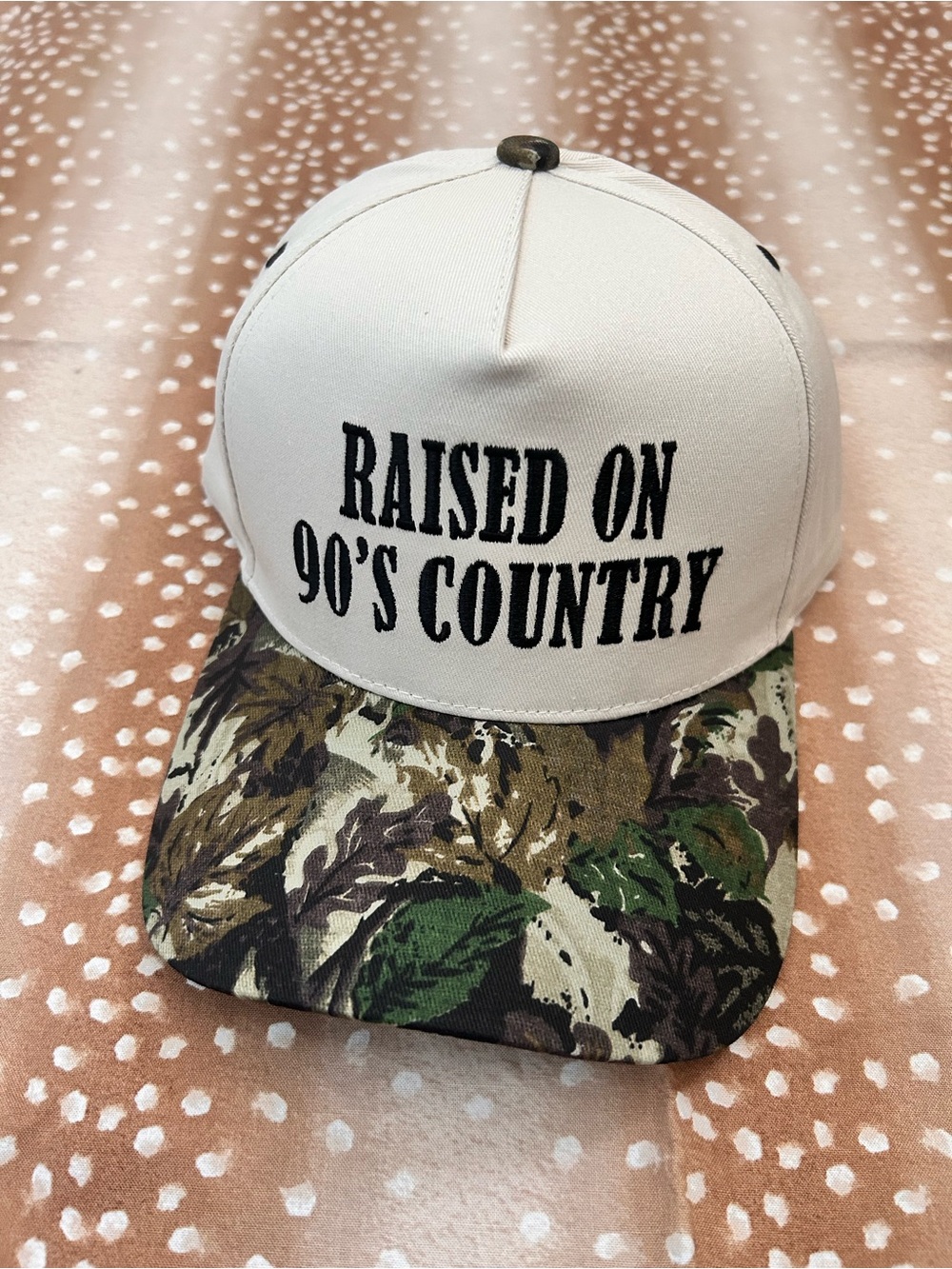 Raised On 90's Country cap, NEW with tags